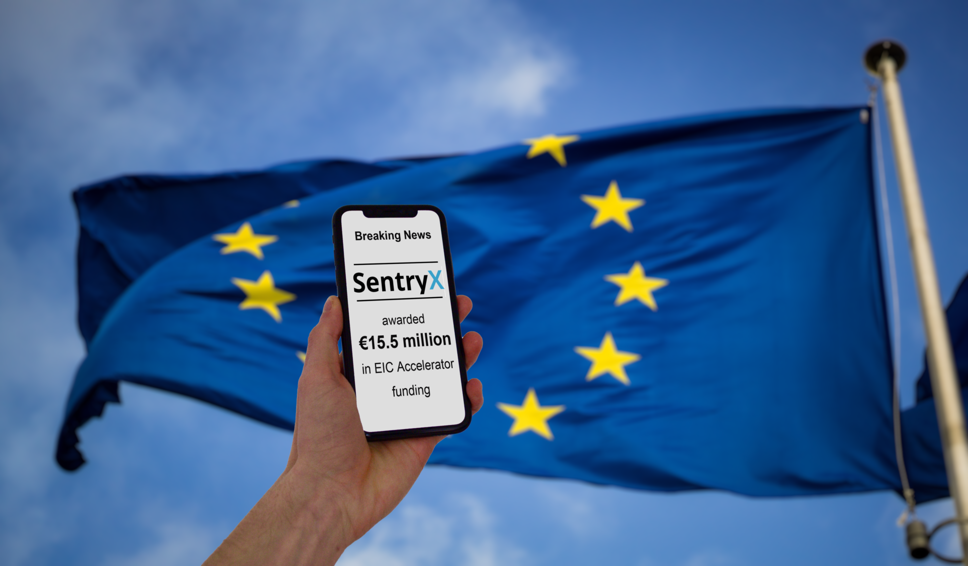 April 2023 - SentryX Awarded €15.5M in EIC Accelerator Funding